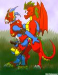 american_dragon:_jake_long crossover digimon flamedramon