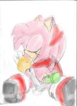 amy rose from sega by af-js