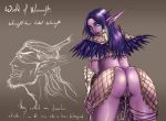  anus ass blackchain_(rennes) leaning_forward night_elf pointy_ears rennes warcraft world_of_warcraft 