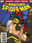 big_breasts black_cat breasts comic_cover erect_nipples felicia_hardy large_breasts marvel nipples nude spider-man spider-man_(series) the_pitt