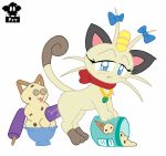  ice_cream masturbation meowth meowzie pokemon psyredtails 