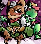 fox_mccloud momopi nintendo slippy_toad star_fox