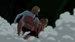 big_breasts blonde_hair blue_eyes breasts clone dc_comics dcau exposed_breasts galatea huge_breasts justice_league justice_league_unlimited kara_zor-el supergirl