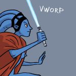 aayla_secura breasts erect_nipples hellstroem nipples small_breasts star_wars twi'lek