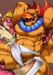  3_toes breath_of_fire breath_of_fire_iii crocodyne_(dragon_quest) crossover cum dragon_humanoid dragon_quest dragon_wings garr_(breath_of_fire_iii) penis scalie yaoi 