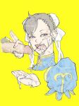  1girl capcom chun-li cum facial kyura9een kyura_(kyura9een) oral penis smile solo_focus street_fighter tongue uncensored 