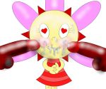 cum_on_face disembodied_penis heart-shaped_pupils heavy_(artist) parappa_the_rapper penis sunny_funny tipinhus_(color) um_jammer_lammy