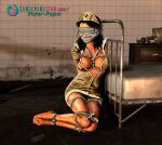 1girl 1girl 1girl 1girl 3d 3d_(artwork) abandoned_building bdsm big_breasts blindfold blindfolded bondage captured dirty enslaved fetish gagged helpless hogtied hospital hospital_bed hostage hot nurse nurse_hat nurse_uniform ready_to_fuck sex_slave sexy skyler-rogue stuck tied_up