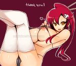 1girl ass breasts cameltoe erect_nipples female female_only huge_breasts madkaiser nipples solo tengen_toppa_gurren_lagann yoko_littner