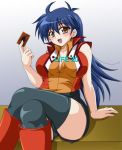  blair_flannigan blush card rei_saotome stockings yu-gi-oh! yu-gi-oh!_gx 