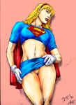 1girl 2008 color colored dc dc_comics ed_benes female female_only kara_zor-el solo supergirl superheroine superman_(series) tagme