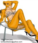 disney furry kiara kiara_(lion_king) samoht samoht-lion see-through sitting the_lion_king tom-lion