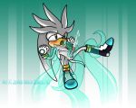 chaos_(sonic) chaos_zero julia89_(green-sunrise) sega silver_the_hedgehog sonic_(series) sonic_team tentacle tentacle_fellatio tentacle_sex