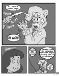 billie_h cavin comic gummi_bears monochrome sunni_gummi