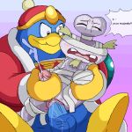  escargoon king_dedede kirby kirby_(series) 