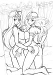  ass bosom_buddies dragon_quest_iv hair horny_women mara monochrome nara sisters sluts whores 