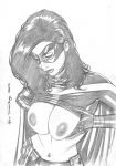 alex_miranda birds_of_prey dc dc_comics helena_bertinelli huntress monochrome