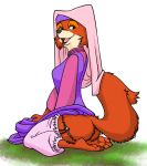 disney fox furry maid_marian nanogrrr robin_hood