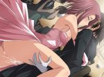  1boy 1girl aquamu bare_shoulders blue_eyes breasts censored code_geass cum cum_in_pussy cum_inside dancing dress dutch_angle elbow_gloves gloves hetero hug hugging kallen_stadtfeld large_breasts lelouch_lamperouge mask no_panties penis public pussy pussy_juice red_hair saliva sex short_hair standing stealth_sex stealthily sweat tears tuxedo vaginal yamagarasu 