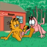  animated arlene garfield garfield_(character) gif sextoon tail tailjob 