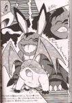  comic digimon elecmon monochrome patamon 