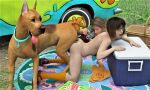 3d ass beastiality filming glasses ice_chest mystery_machine nude nude_female outside picnic_basket recording scooby scooby-doo scooby_snacks shaggy thighs vaginal vaginal_penetration velma_dinkley wickedwon