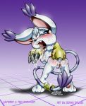 anal_fingering dennis_pawers digimon furry gatomon