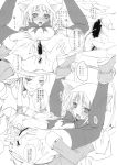  comic final_fantasy final_fantasy_iii monochrome refia sara_altney 