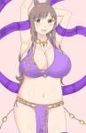  1girl beautiful big_breasts blush breasts brown_eyes brown_hair cleavage cosplay embarrassed exhibitionism fire_emblem fire_emblem:_awakening fire_emblem:_genealogy_of_the_holy_war fire_emblem_heroes fuckable hair_ornament hot huge_breasts insanely_hot jewelry lene_(fire_emblem) lene_(fire_emblem)_(cosplay) long_hair looking_at_viewer midriff milf navel necklace nice_body nintendo open_mouth plump raigarasu revealing_clothes sexy smile sumia sumia_(fire_emblem) tagme thick_thighs thighs 