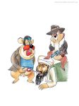  beastsexillustrated chip_&#039;n_dale_rescue_rangers chip_(disney) chipmunk crossover cum_on_face dale_(disney) disney furry gun monterey_jack mouse osama_bin_laden penis rape 