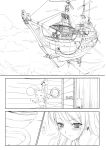  comic final_fantasy final_fantasy_iii monochrome refia sara_altney 