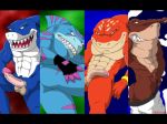  fabfelipe jab_(street_sharks) ripster sharks shreex slamu street_sharks 