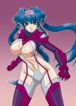  breasts green_eyes headband klan_klan klan_klein macross macross_frontier misnon_the_great pointy_ears twintails 