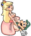  luigi nintendo princess_peach super_mario_bros. weegee 