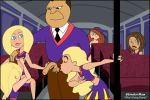 bonnie_rockwaller bus disney group_sex handjob jessica_(kim_possible) kim_possible kimberly_ann_possible kissing_penis pussylicking shirt_lift steve_barkin tara_(kim_possible) watching yuri