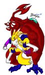  beetle digimon female_renamon glenn_(artist) megakabuterimon rape renamon size_difference vaginal 