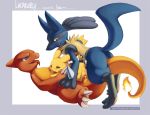  anal charmeleon lucario nintendo pikachu pokemon purplekecleon 