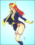 1997 amalgam_comics breasts cosplay dc dc_comics hair jean_grey lipstick marvel marvel_comics marvel_girl mary_marvel nipples shadowhand tcatt x-men