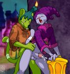 aged_up anal cartoon_network chowder chowder_(series) cumming_penis furry gorgonzola_(chowder) outdoor_sex penis tyelle_niko