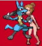  lucario npc_trainer pokemon swimmer 