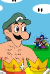  luigi mario nintendo princess_daisy princess_peach super_mario_bros. waluigi wario weegee 