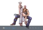  1boy 1girl art artwork bryce_adams death_by_degrees in-game lana_lei namco 