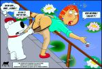 anus ass brian_griffin family_guy lois_griffin luberne pants_down pussy shaved_pussy tropicoboy