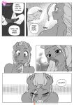  00284_(character) 1girl 2019 anthro anthrofied blush breasts comic duo equid equine fan_character fancypants_(mlp) friendship_is_magic furry hasbro high_res horse humanoid_penis lustful_diamond_(mlp_comic) male male/female mammal monochrome my_little_pony oral oral_penetration penetration penis pia-sama pony solo_focus tattoo 