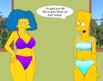 bart_simpson bra crossdressing panties selma_bouvier the_simpsons