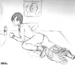 capcom comic hentai_cook metal_gear_solid monochrome rebecca_chambers resident_evil