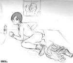 capcom comic hentai_cook metal_gear_solid monochrome rebecca_chambers resident_evil