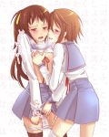 2girls blush breast_grab breasts cry fingering genderswap grabbing itsuki_koizumi koizumi_itsuki koizumi_itsuki_(female) kyon kyonko multiple_girls panties panty_pull pussy_juice rape saliva school_uniform serafuku skirt suzumiya_haruhi_no_yuuutsu tears the_melancholy_of_haruhi_suzumiya thighhighs underwear yuri