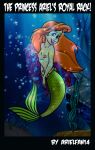  1girl areola arielfan14 breasts bro-harl disney female mermaid nipples nude ocean princess_ariel sea small_breasts solo tagme the_little_mermaid the_little_mermaid_(1989_film) underwater water 