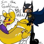  batman crossover dc digimon renamon ycr 